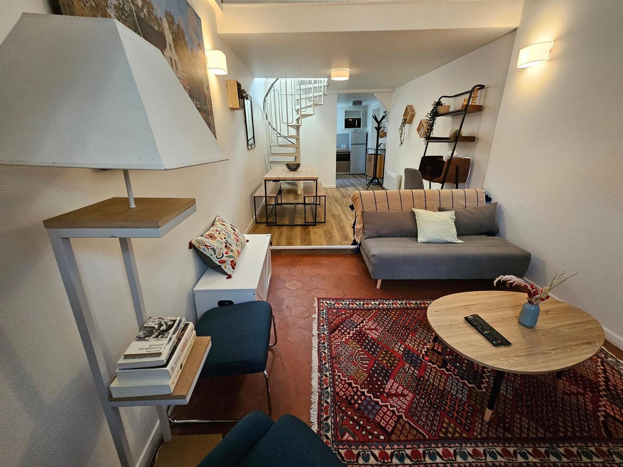 Charmant Duplex Au Coeur De Vernon Proche Gare Et Giverny Eksteriør billede